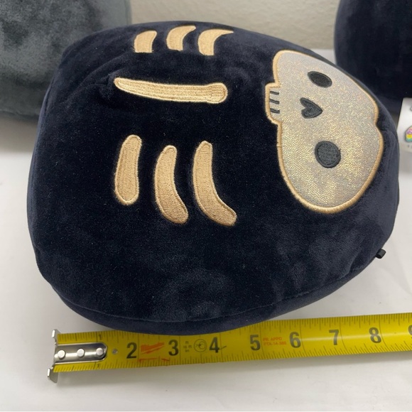 Lot of 3  Squishmallows 5" Skeleton skull Judith Black  Halloween Plush Animals - Picture 7 of 11